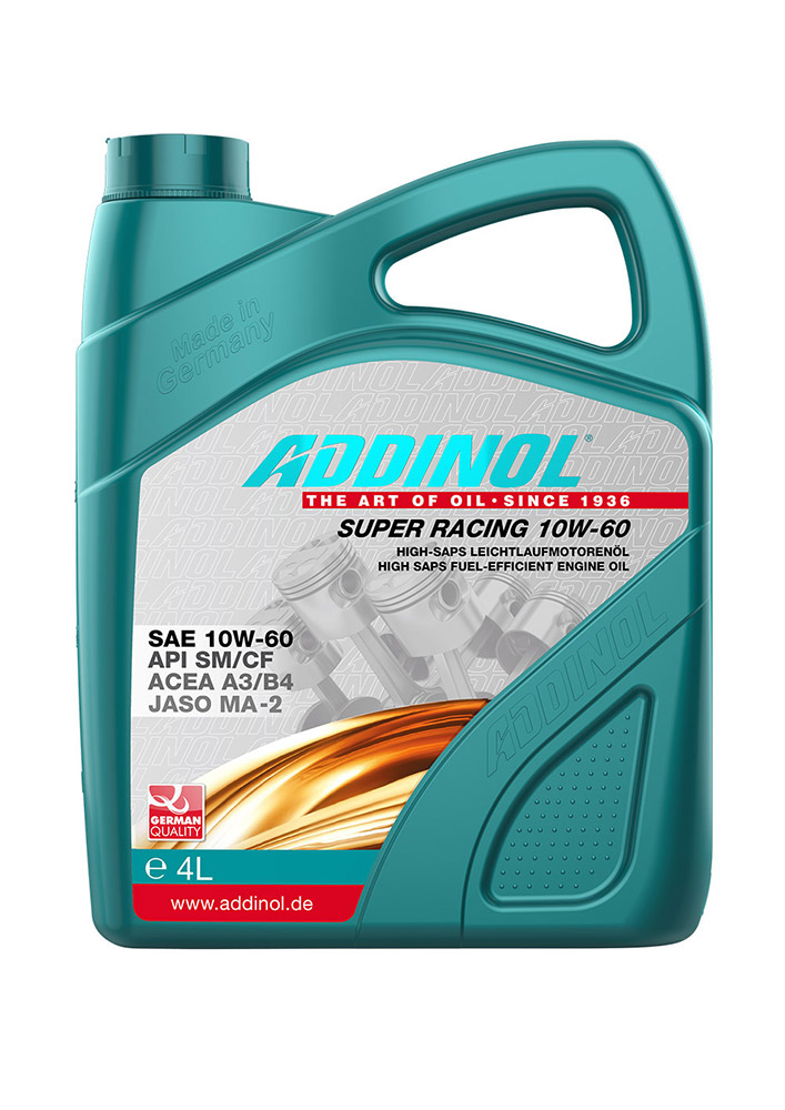 Моторное масло ADDINOL Super Racing SAE 10W-60 (4л)