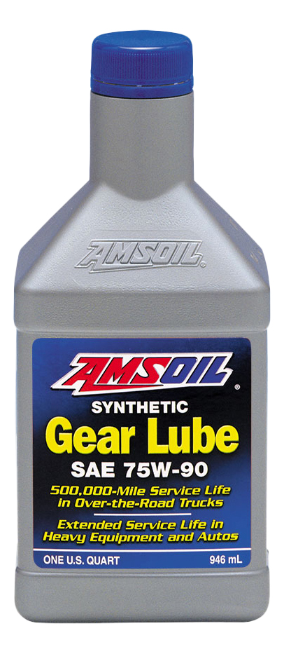 Трансмиссионное масло AMSOIL Synthetic Long Life Gear Lube SAE 75W-90 (0.946л)