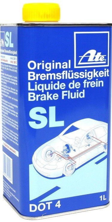 Жидкость тормозная Ate Brake Fluid SL DOT-3/ DOT-4 1л
