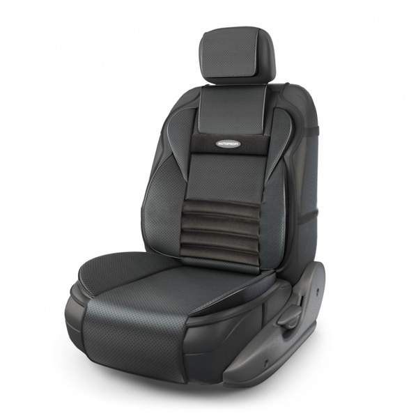 Накидка на сиденье Multi Comfort/ ортопедическая/ экокожа (чёрный)