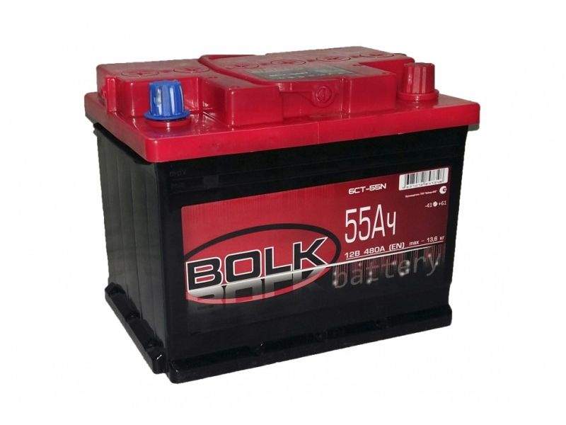 Аккумулятор BOLK 55 А/ч EN480