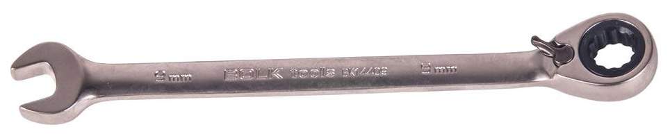 BOLK BK14409 Ключ комб. 9мм трещоточный. реверс
