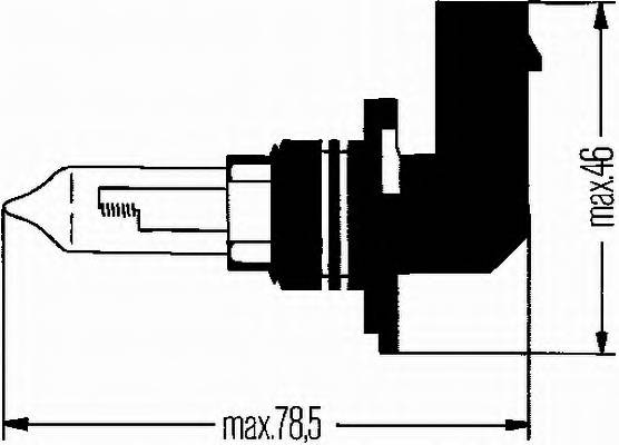 Лампа (HB3) 12V 60W P20d ближнего/дальнего света