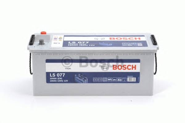 Аккумулятор (АКБ) BOSCH L5 180Ah 1000A (полярность 3) 513x223x223 D5