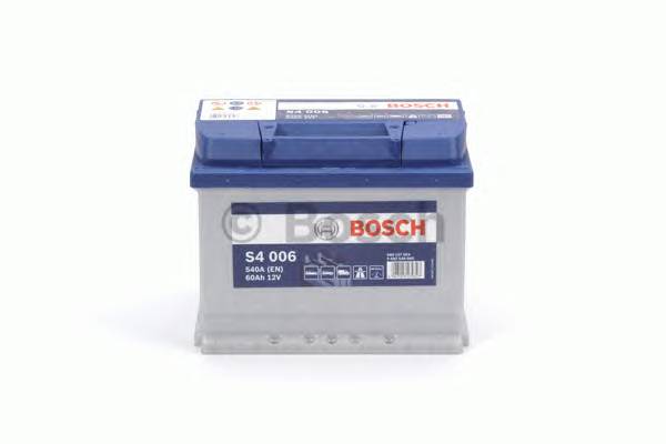 Аккумулятор Bosch S4 60Ah 540A (прямая 1) 242x175x190