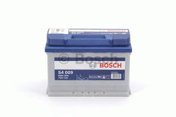 Аккумулятор BOSCH S4 74Ah 680A (прямая 1) 278x175x190 L3