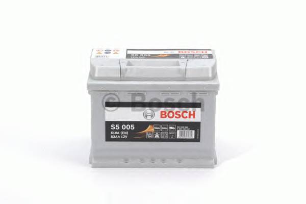 Аккумулятор BOSCH S5 63Ah 610A (обратная 0) 242x175x190 L2