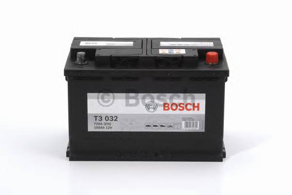 Аккумулятор Bosch 100Ah 720A (обратная 0) 313x175x205
