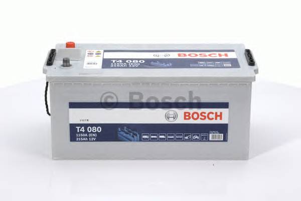 Аккумулятор (АКБ) BOSCH T4 215Ah 1150A (полярность 3) 518x276x242 D6