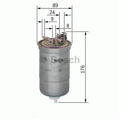 Фильтр топливный SEAT LEON 99-06 TOLEDO II 99-06