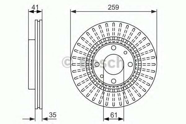 0 986 479 833 диск тормозной передний   Renault Clio Megane R19 1 4-1