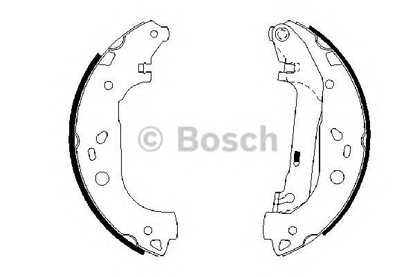 Колодки барабанные FORD TRANSIT CONNECT 2002 ( 228x57 )