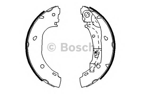 Колодки торм зад бараб Boxer II Jumper II Ducato RUS 08-11