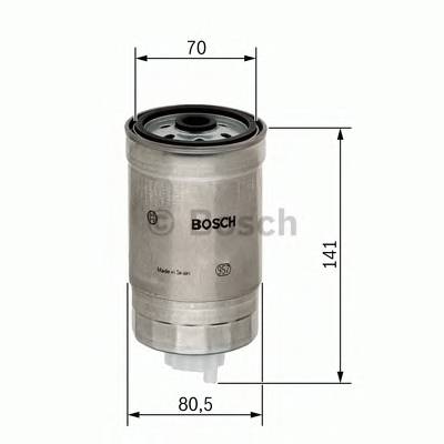 Фильтр топливный KIA/HYUNDAI 1.1D-2.5D 03-