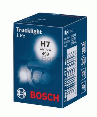 Лампа фары H7 Trucklight 24V 70 W