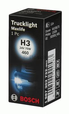 лампа Trucklight Maxlife H3 24V70WPK22s