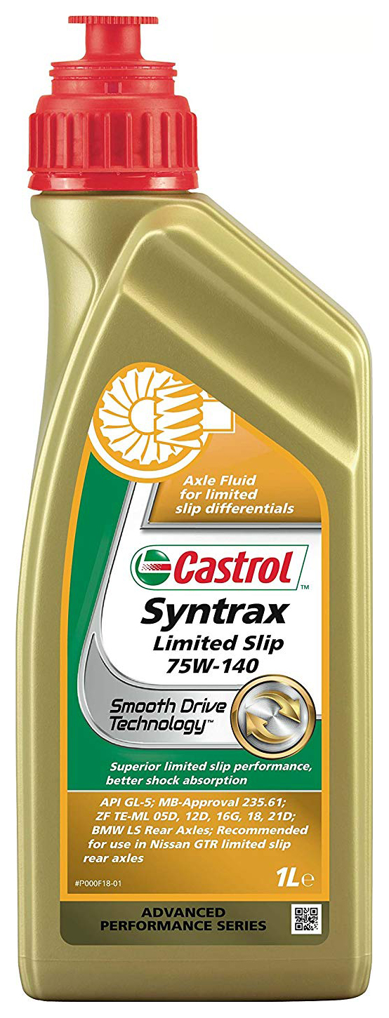Масло трансм CASTROL Syntrax Limited Slip 75W-140  (1л)