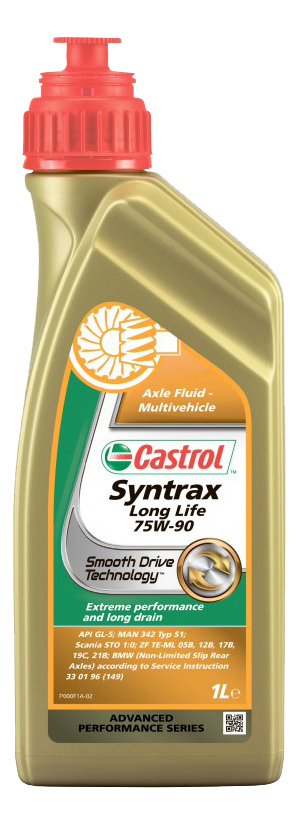Масло трансм Castrol Syntrax LL 75W-90 GL-5 (1л)
