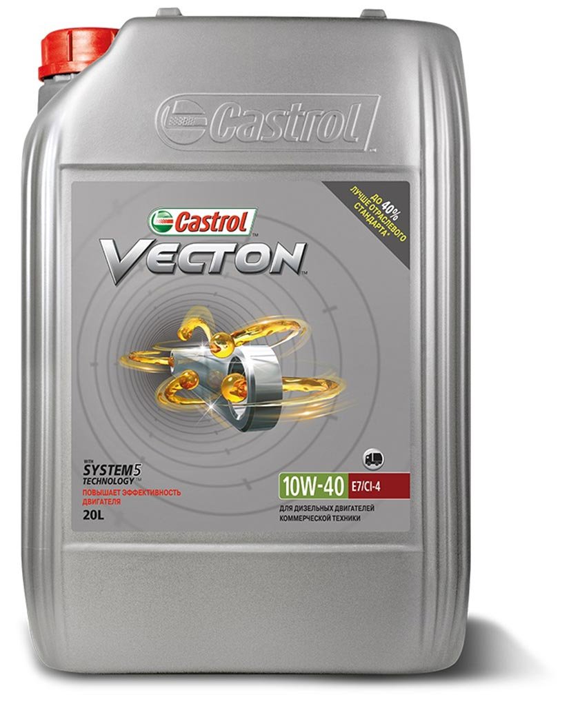 Масло моторное CASTROL Vecton 10W-40 (20л)