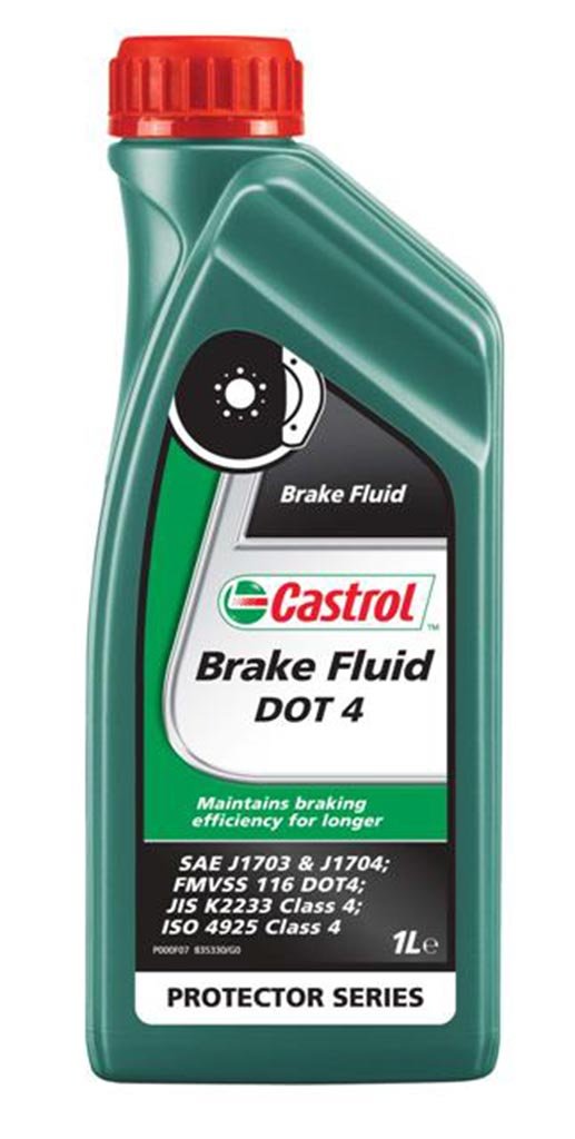 Жидкость тормозная CASTROL Brake Fluid DOT 4 1л.