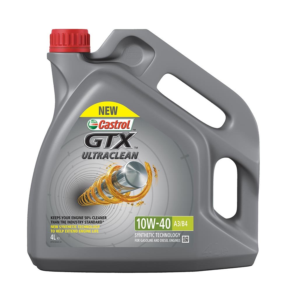 Масло моторное полусинт. GTX Ultraclean A3/B4 10W-40 (4л)