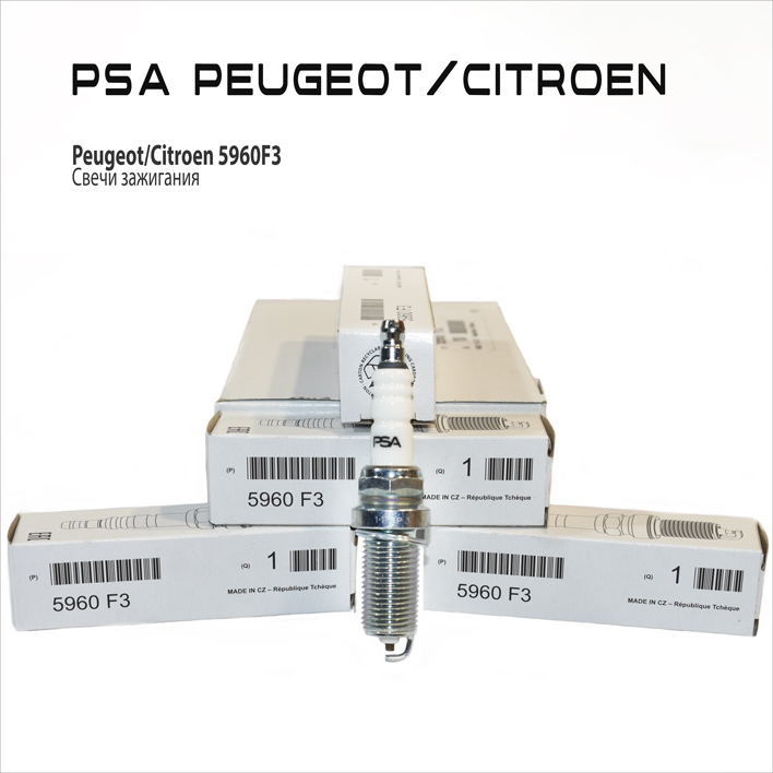 Свеча зажигания Citroen C1-C4 Peugeot 206-307/1007 1.0-1.6 01>