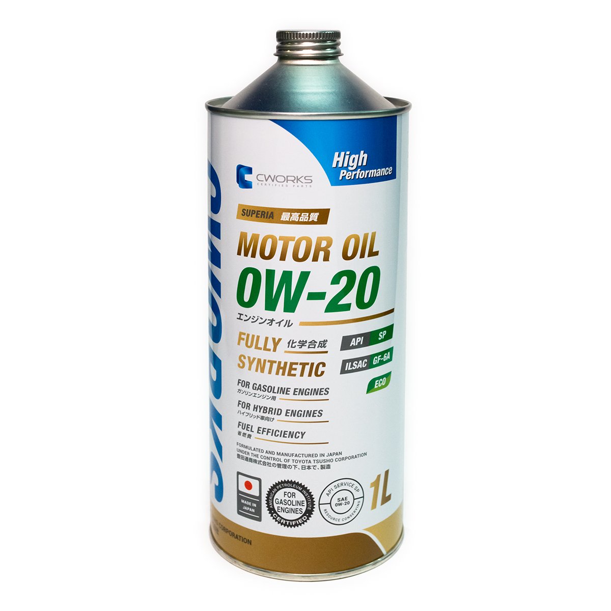 Масло моторное синт. Superia Motor Oil 0W-20 (1л)
