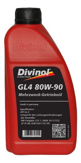 Масло трансм. DIVINOL API GL-4 80w-90 - 1 л. /12
