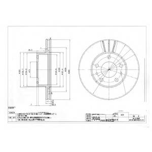 Диск тормозной передний DIAM 280 EP24 Boxer II Jumper II Ducato RUS 08-11