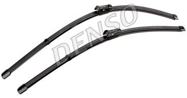 Щетки с/о бескарк. Denso Flat 630/550мм (Кнопка узкая)