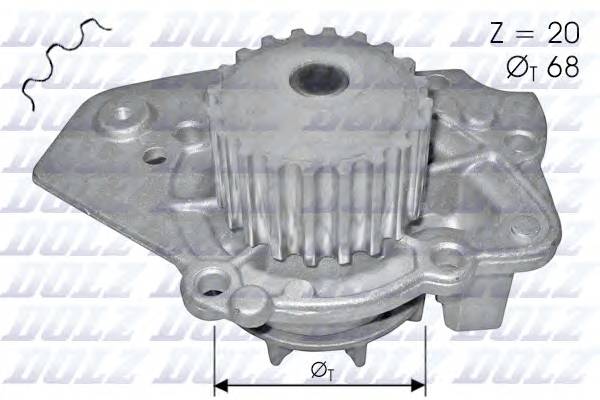 Насос водяной Citroen Xantia ZX 17D TD-19D TD 88-