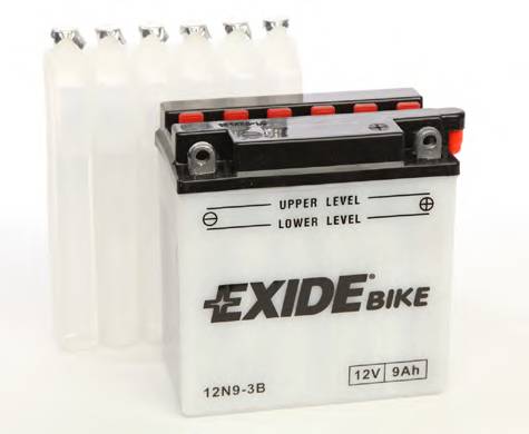 Аккумулятор для мототехники EXIDE BIKE 12V 9AH 90A (JIS) 137