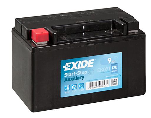 Аккумулятор Exide 9Ah 120A (прямая 1) 150x90x105