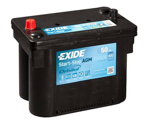 Аккумулятор Exide 50Ah 800A (прямая 1) 260x173x206
