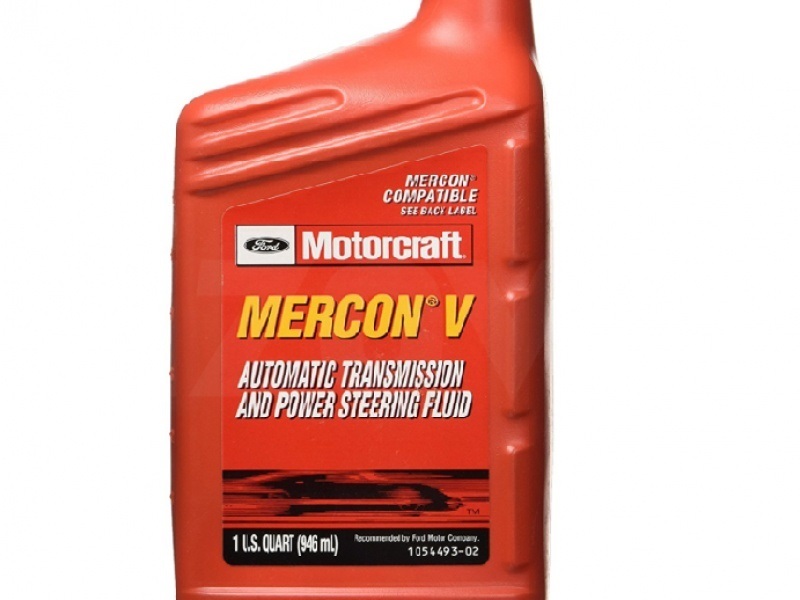 Масло трансмиссионное АКПП ГУР красное ATF MERCON V 946ml
