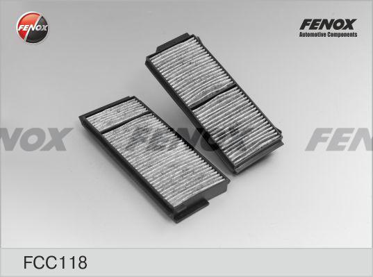Фильтр салона угольный Mazda 3 04- 1.4-2.0. 5 05- 1.8. 2.0 FCC118