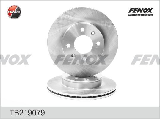 Торм. диск FENOX  Hyundai Getz 1.5D 01-09 без ABS