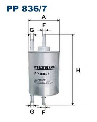 Фильтр топливный PP8367