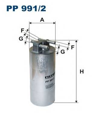 Фильтр топливный A6 2.7/3.0TDI 04-11