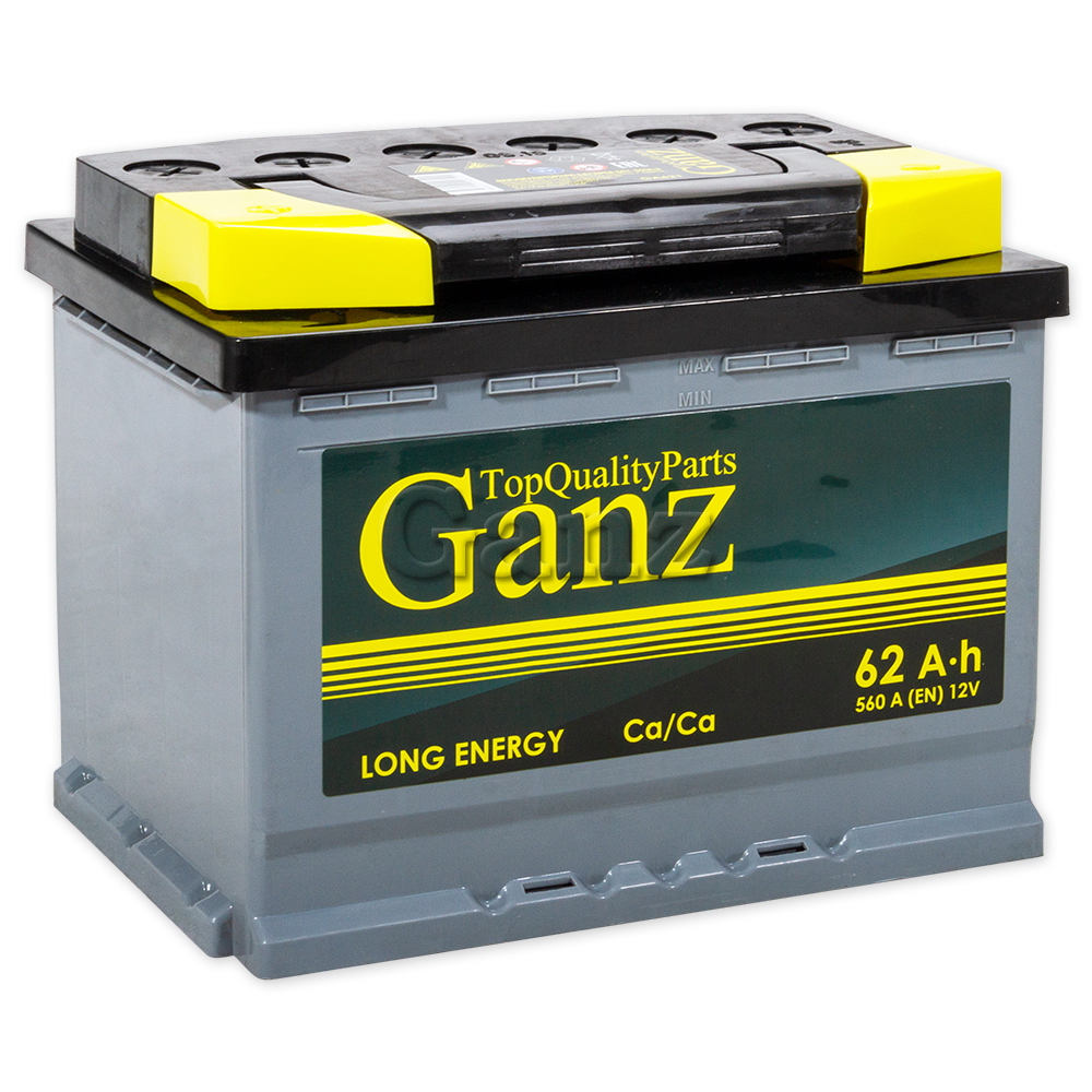 Аккумулятор GANZ 62 А/ч 242x175x190 EN560 GANZ GA621