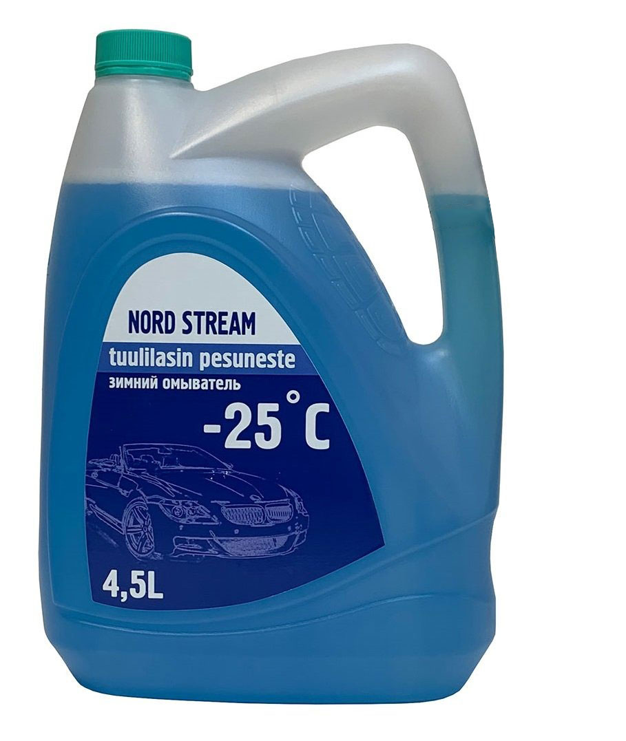 Жидкость НЕЗАМЕРЗАЮЩАЯ -25 C 4.5 л. (евроканистра) (реально не мёрзнет)