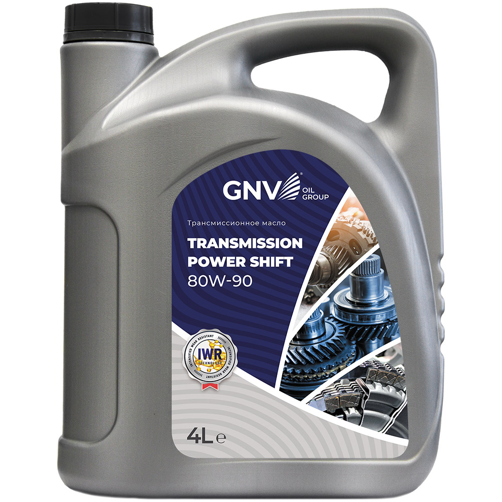 Масло трансмиссионное GNV Transmission Power Shift 80W-90 GL-4/5 (кан. 4 л)