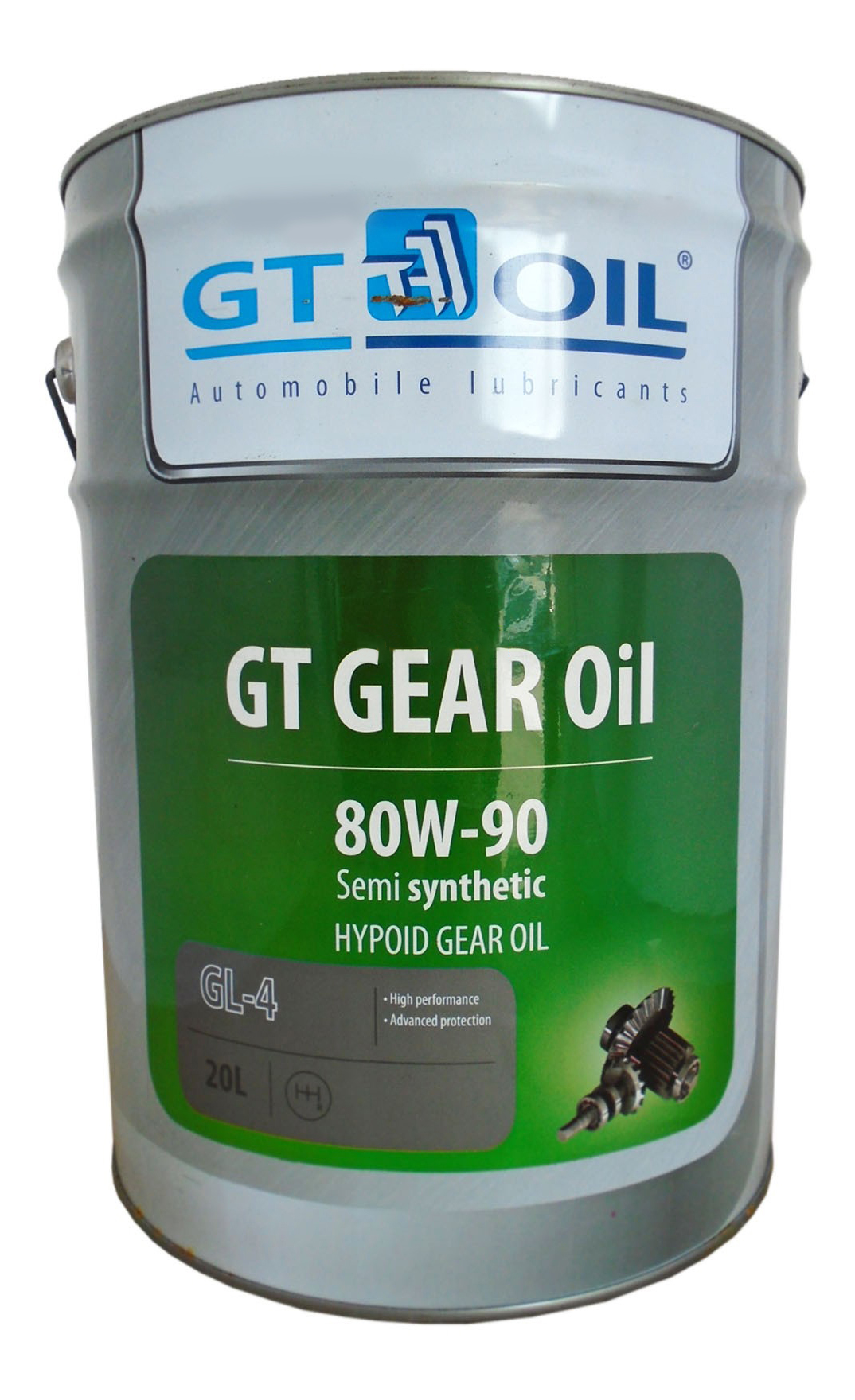 Масло трансмиссионное Полусинтетическое GT Gear Oil 80W-90 GL-4 (20 л)