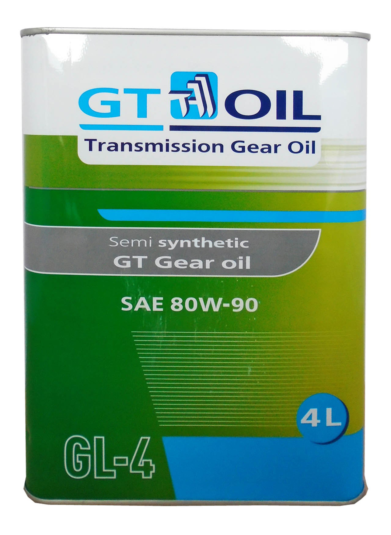 Трансмиссионное масло Полусинтетическое GT GEAR Oil SAE 80W-90 GL-4  (4л)