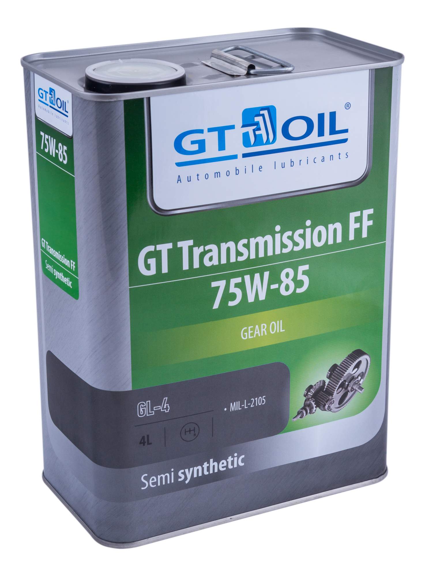 Масло трансмиссионное полусинтетическое  GT Transmission FF 75W-85 . 4л