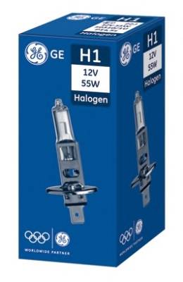 Лампочка H1 - GE   Reliable   range 55W