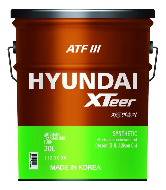 Трансмиссионное масло для АКПП HYUNDAI  XTeer ATF 3.  20 л