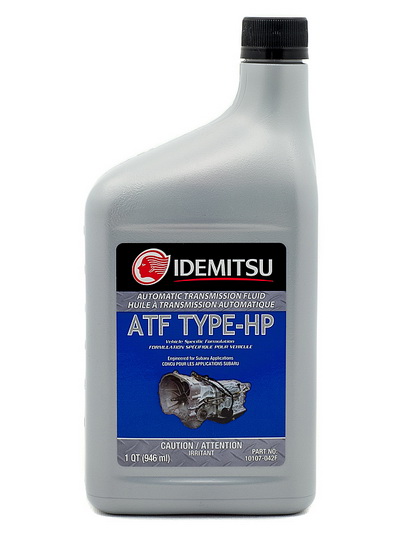 Трансмисионное масло   IDEMITSU  ATF Type-HP (0.946 л) 10107042F