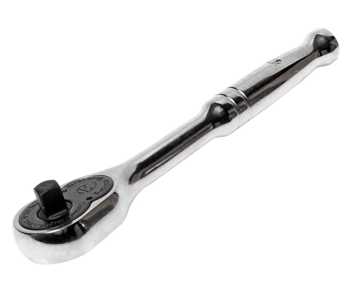 Ключ трещотка 1/4 36 зубьев 128мм металлическая рукоятка JTC