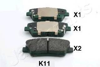 Колодки дисковые задние Hyundai Santa Fe. KIA Sorento 2.4/2.0D/2.2D 09>